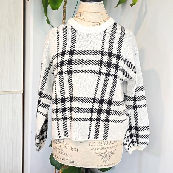 Z supply plaid sweater - Picture 4 of 10